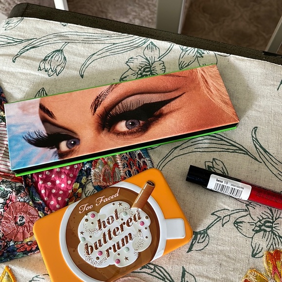 Kat Von D Other - Kat Von D Eyeshadow Palette, Too Faced Eyeshadow Palette, & Stila Lipstick 💄